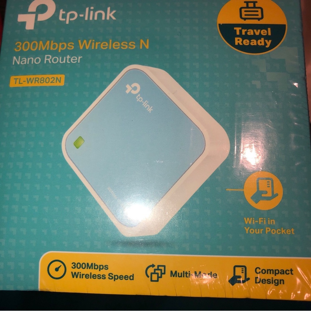 TP-Link Nano Router - 300Mbps Wireless